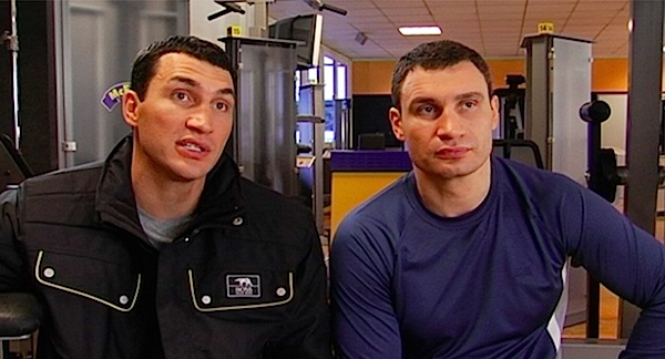 Wladimir und Vitali Klitschko im McFit Studio